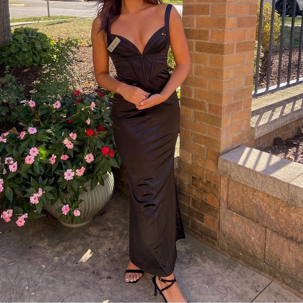 Hello Molly Black Maxi Dress